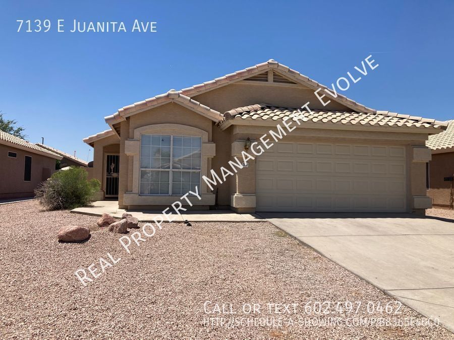 COME TOUR TODAY! House Rental in Mesa, AZ