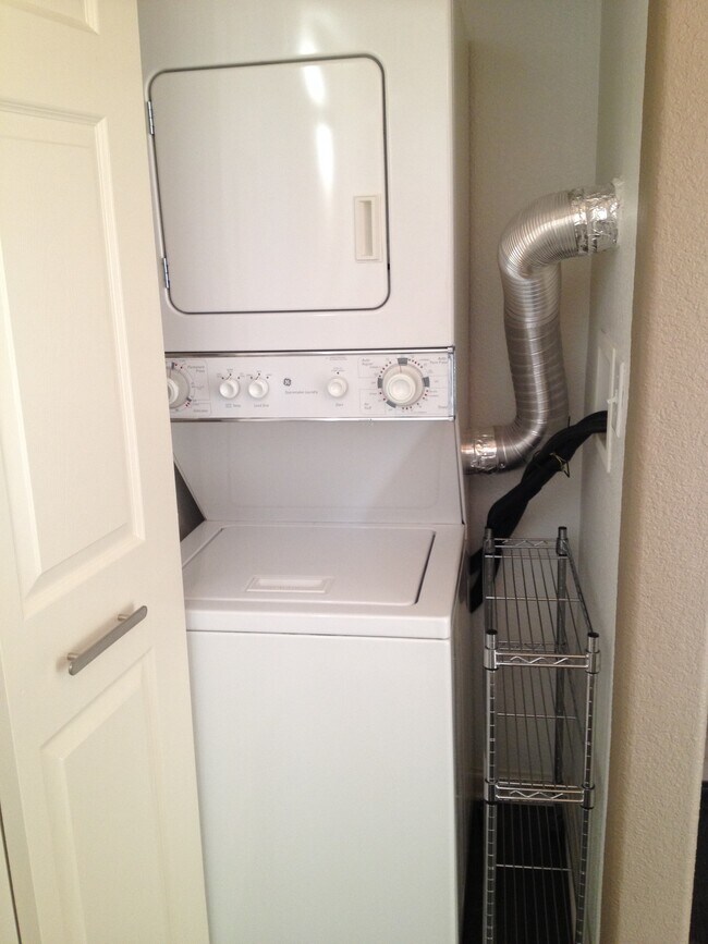 In Unit Stacked Laundry - 5201 South Fox Street