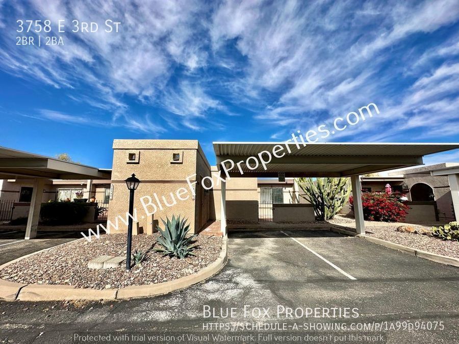 3758 E 3rd St, Tucson, AZ 85716 Townhome Rentals in Tucson AZ