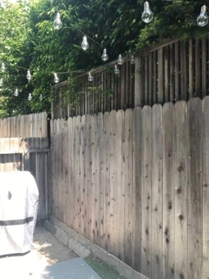 Outside private bbq area - 617 Grant St
