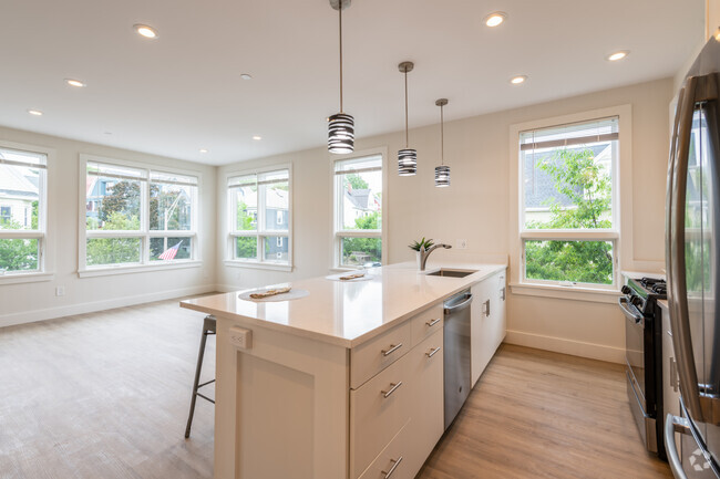 Kitchen/Living - 1246 Broadway