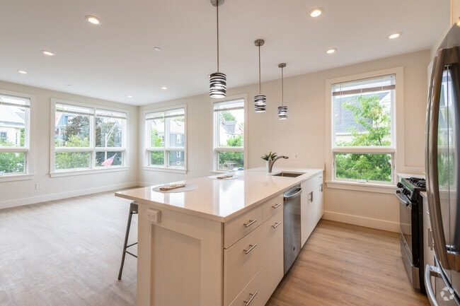 Kitchen/Living - 1246 Broadway
