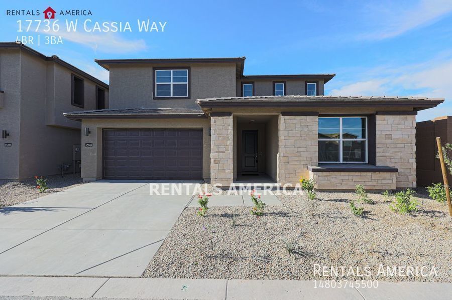 NEWER 4 Bd Home With Oversized 2 Car Garag... House for Rent in Goodyear, AZ
