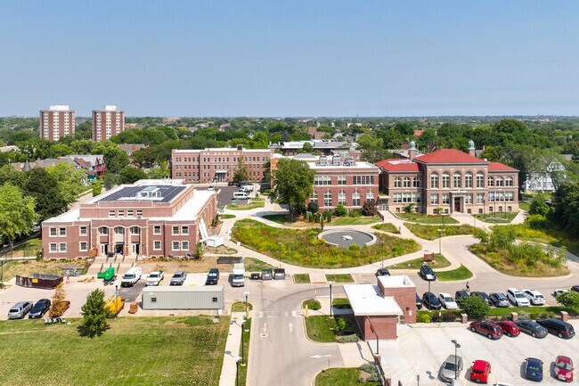 The Woodlands School is in the center of Concordia.