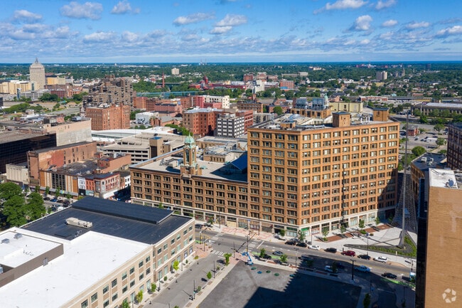 Aerial Photo - Spectra at Sibley Square