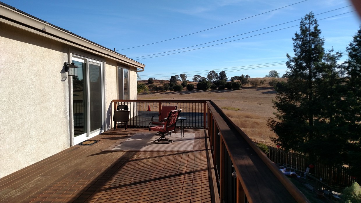 private deck w view - 4001 Browning Dr