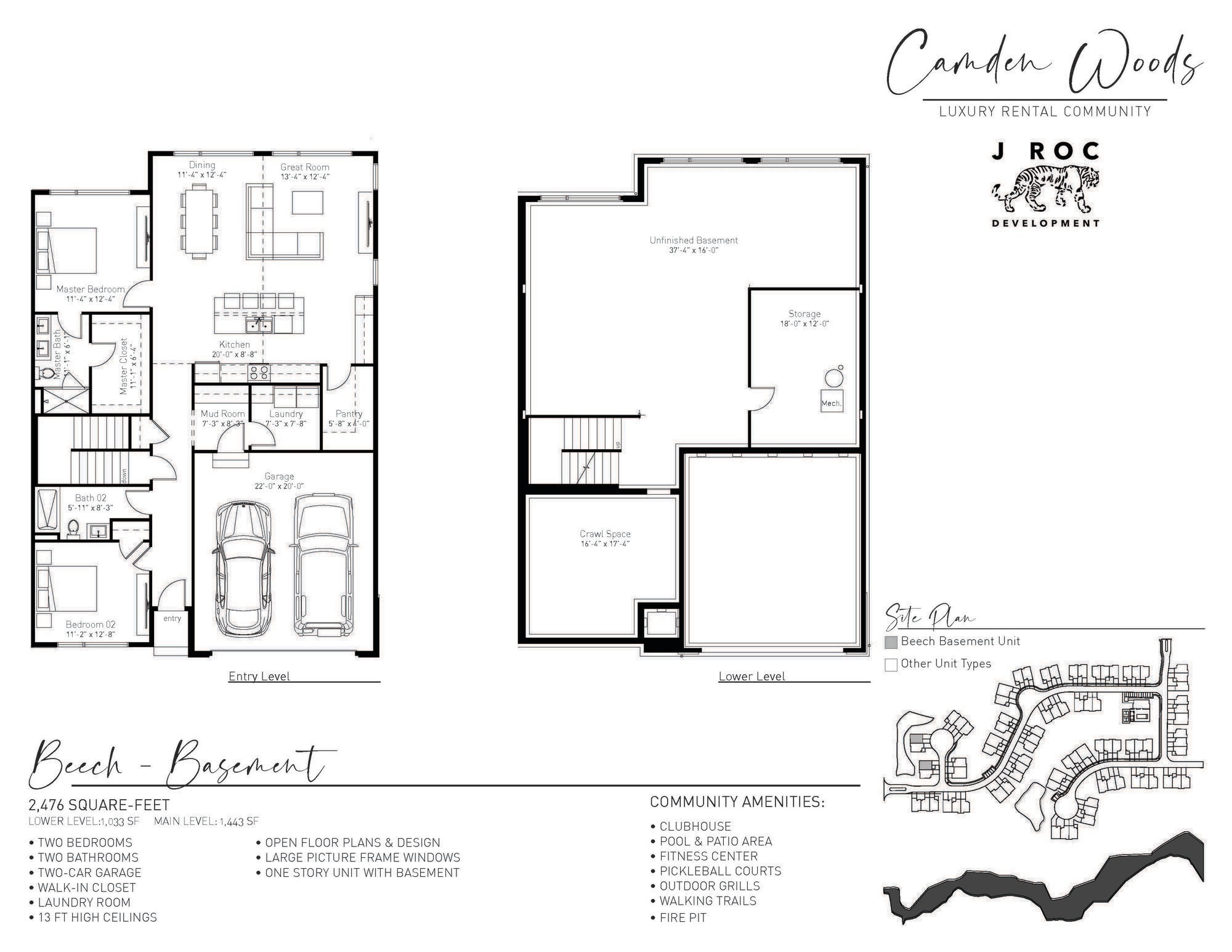Camden Woods – Beech Basement