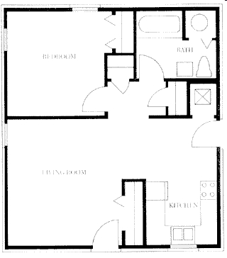 1BR/1BA - Frio Apartments