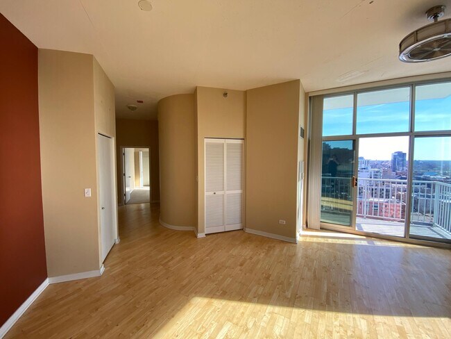 Coat closet on left, Laundry closet on right - 1600 S Indiana Ave