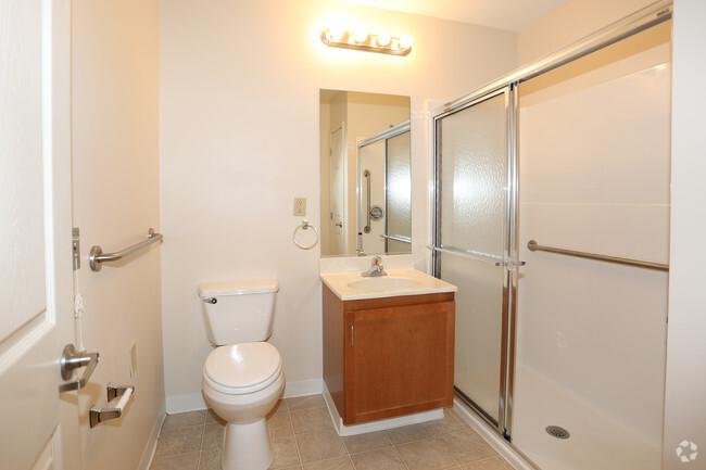 Bathroom - Crestmount Senior Apartments