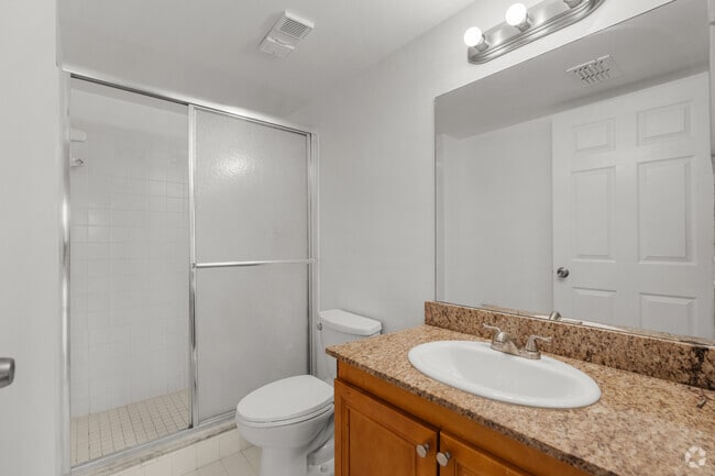3BR, 2BA - 1,054SF - Primary Bathroom - Island Club - 9000 NW 28th Dr Coral Springs, FL 33065