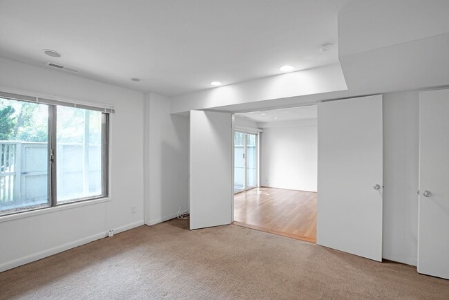 double doors to bedroom - 5224 Pooks Hill Rd Apartment