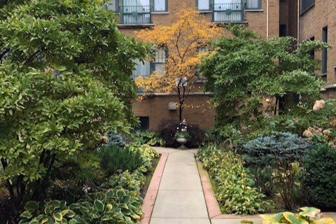 Landscaped Courtyard - 7023 N Sheridan Rd