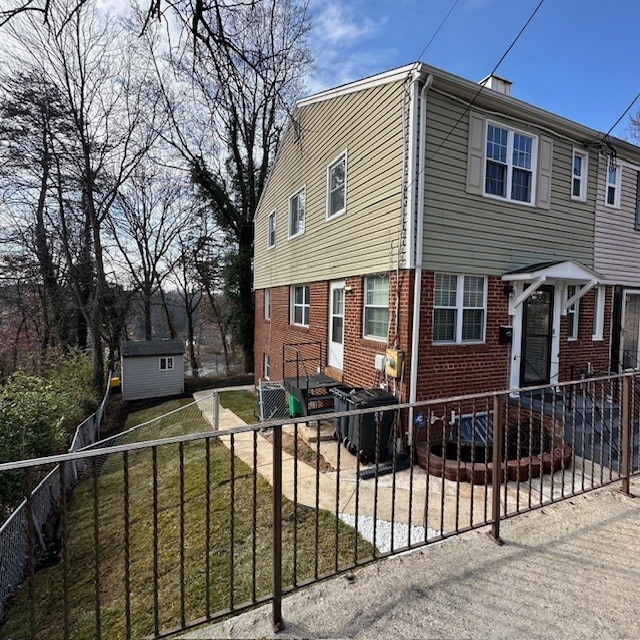 Side View of Home From Carport - 5422 67th Ave