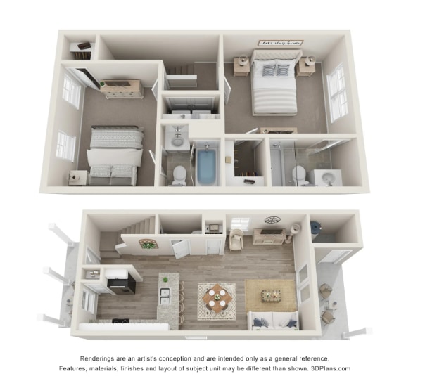 Photo - Cox Floor Plan Apartment