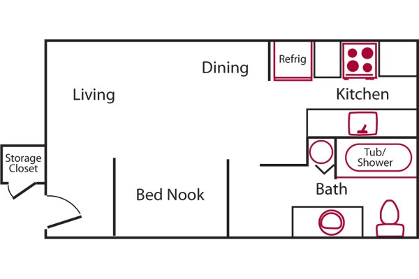 Estudio - Rose Park Senior Apartments