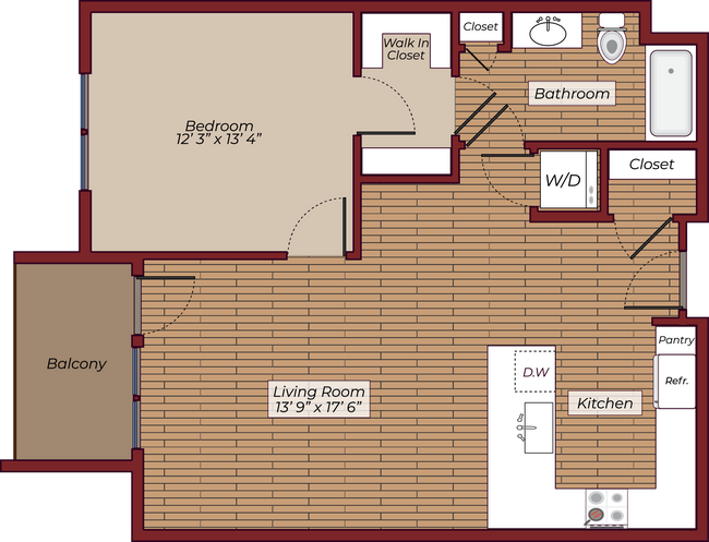 Cedar Floorplan - The James