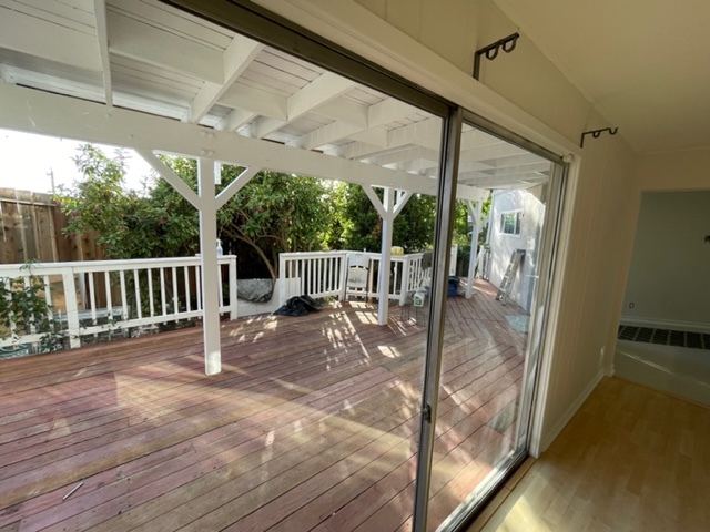 Deck from Living Room - 7825 Hillmont Dr