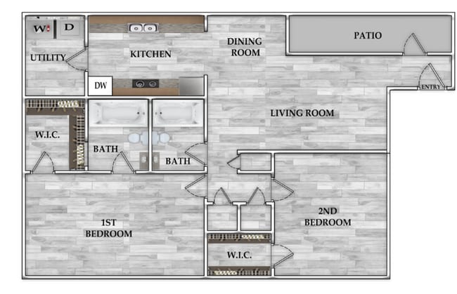 Interior Photo - New Haven Apartments