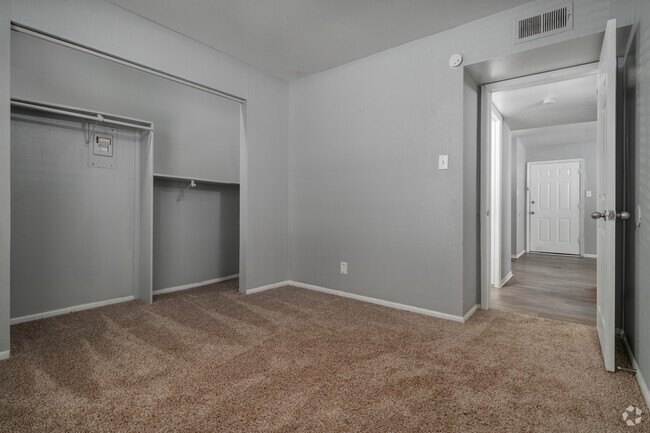 2BR, 2BA - 790SF - Bedroom 1 - Marigold Apartments