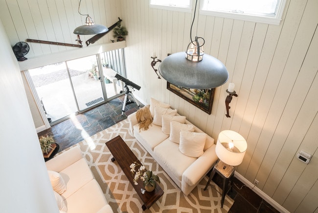 looking down on great room from loft - 23501 Ave La Caza