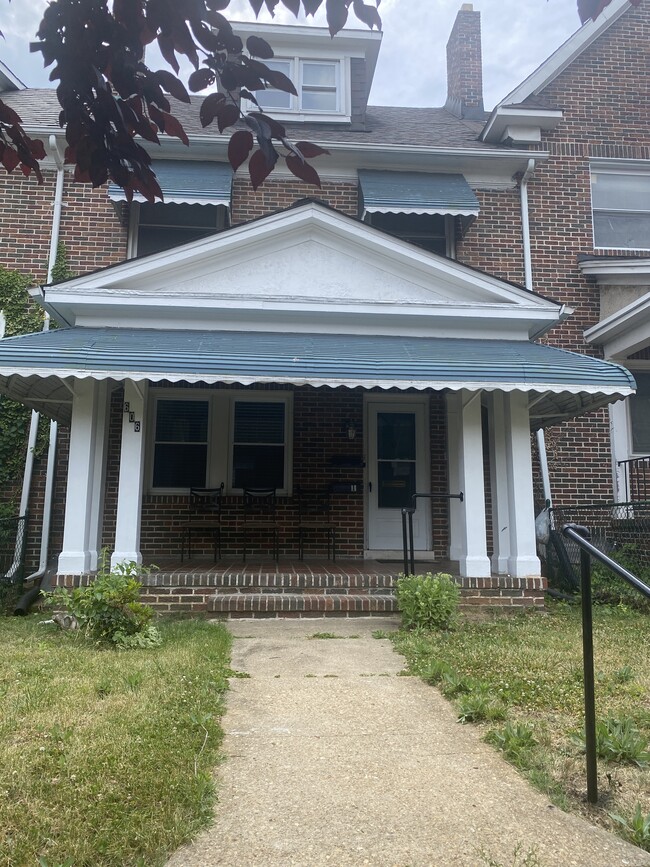 Front of Duplex - 606 N Woodington Rd