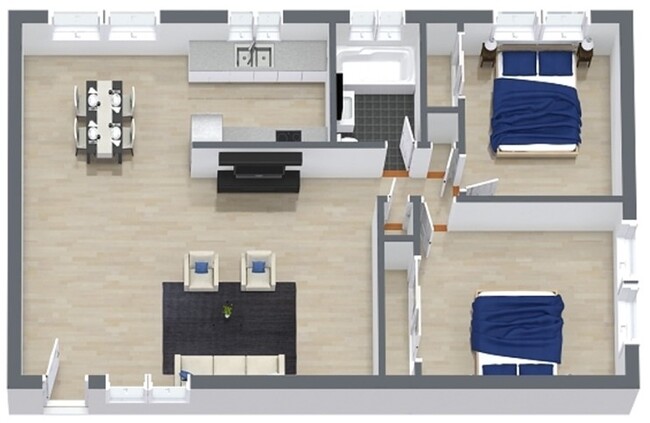 Floorplan - Palm View Village Oceanside