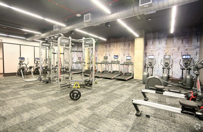 Fitness Center - 225 N Calvert Apartments