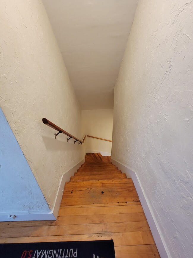 Stairs to third floor - 90 North St