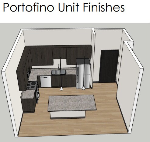 Unidad Portofino Termina Renderizado - Vicino Madison