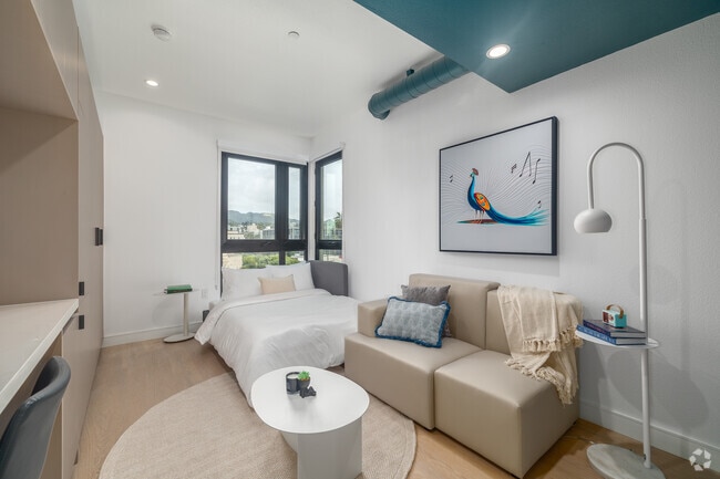4BR, 4BA - 1,110SF - Bedroom - Miles at Highland CoLiving