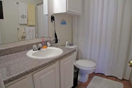 Typical Bathroom View - 2405 Leon