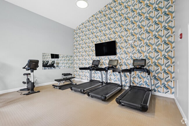 Fitness Center Angle 1 - Hidden Brook Apartment Homes