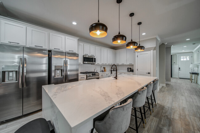 Gourmet Kitchen with Elongated Island - 247 Sciple Terrace NW