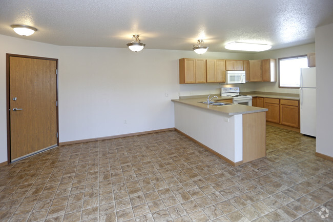 Kitchen and Dining Area - Legacy South Apartments