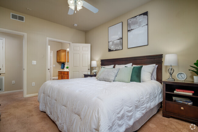 1BR, 1BA - 705SF Bedroom - Vista Ridge Apartment Homes