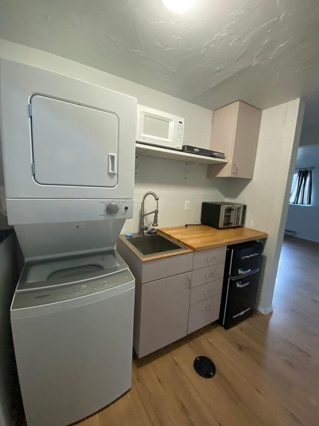 There is another small fridge/freezer in addition. - 2612 Borrego Dr