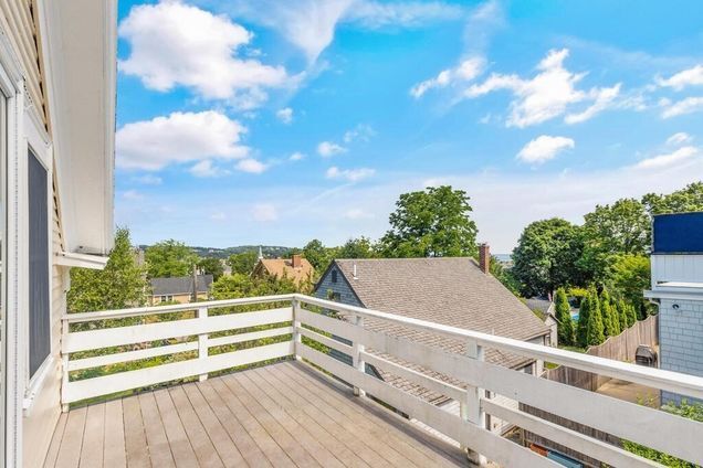 Private Deck w/ocean view. - 6 Pleasant St