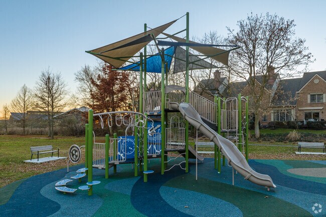 Wilmer Park has a large modern playground for the kids to enjoy.