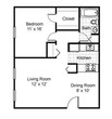 One Bedroom Apartment