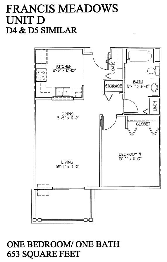 D, D4 & D5 - Francis Meadow Senior Apartments