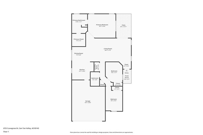 Foto del edificio - 672 E Lovegrass Dr