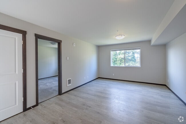2BR, 1BA - 744SF - Living Room - Pacific Pines