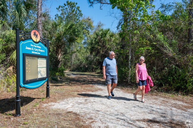 Locals can walk the trails at James E. Grey Preserve near New Port Richey.