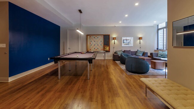 800 Sixth Apartments Manhattan Ny Lounge With Billiards 800 Sixth