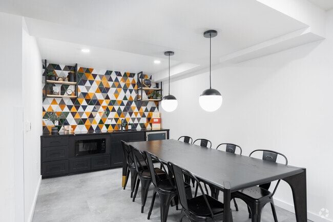 2nd Floor Community Lounge - Clara Apartments