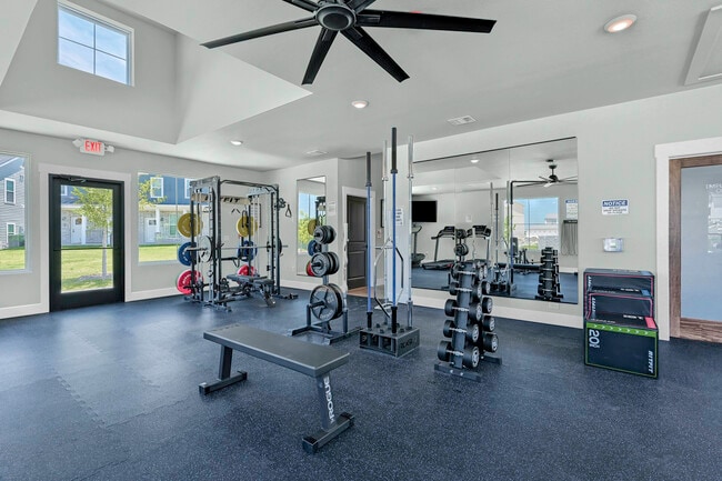 24-Hr Fitness Room - Heritage Court Luxury Townhomes