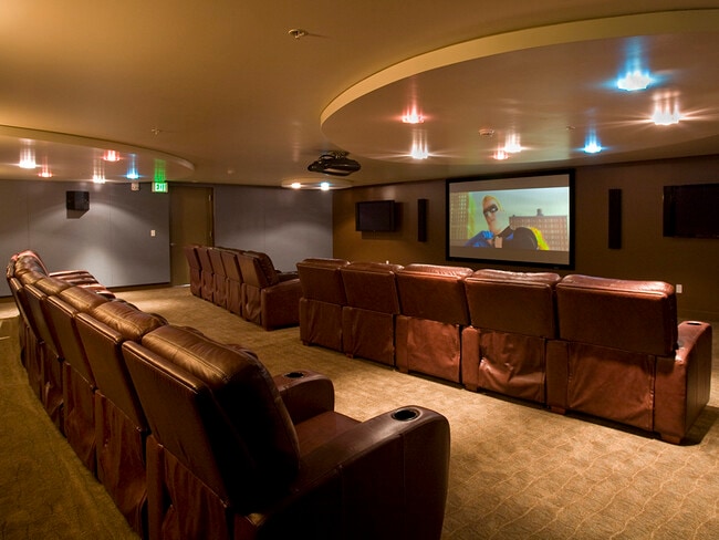 In house theater - 1200 Queen Emma St