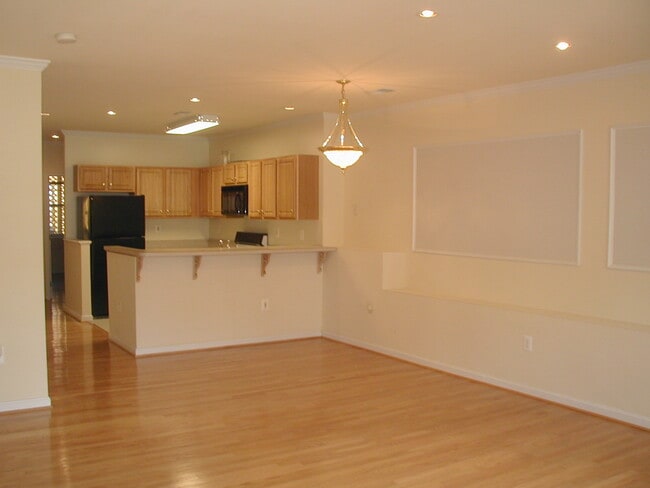Living/Dining Room & Kitchen - 1619 12th St NW Apartments