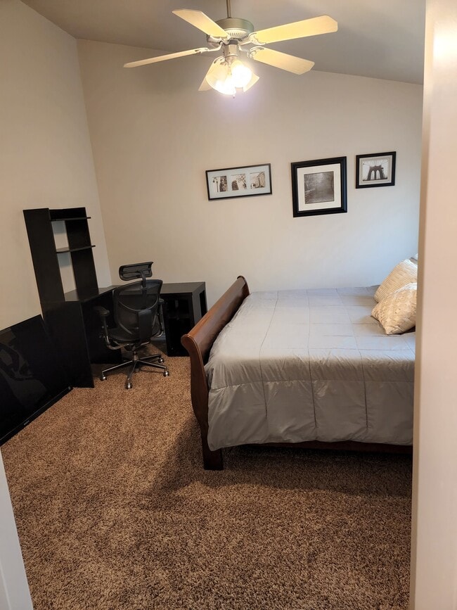 TV will be mounted on the wall - 101 E Cox Ln